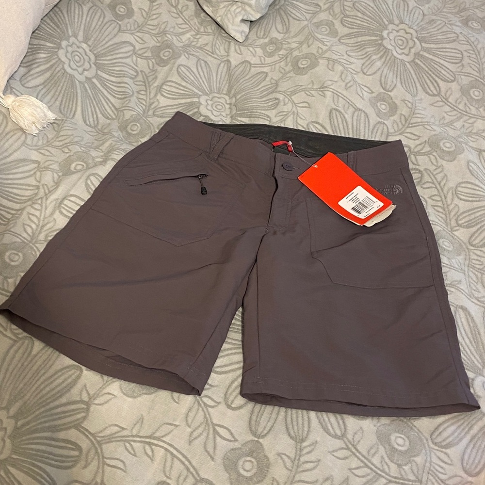 The North Face Women's Charcoal Gray Outdoor Shorts